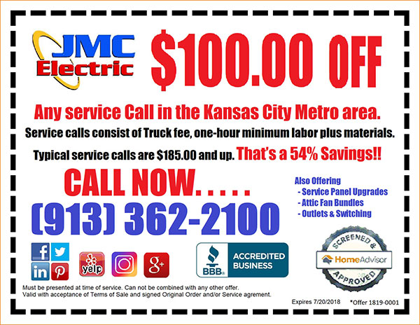 Electrical Service Coupon Kansas City