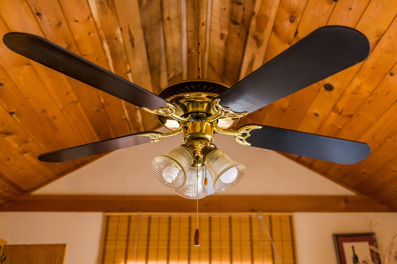 Residential ceiling fan installation is safer and less expensive when done by JMC Electric.
