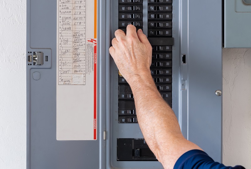 Residential electrical panel replacement professional vs homeowner Kansas City #328595181 (Adobe Stock) JMC Electric