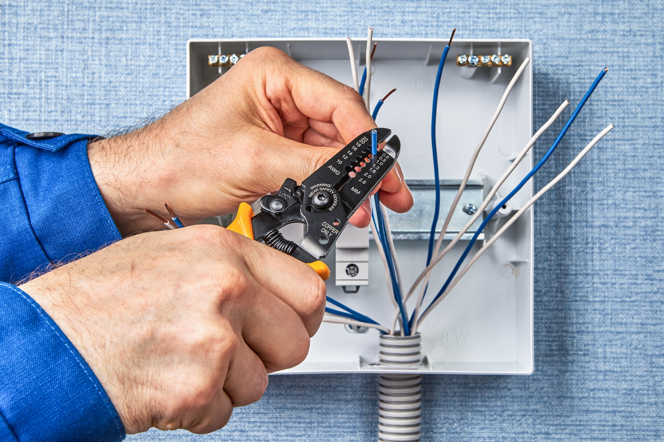 This is a picture for a blog about residential electrical wiring in Kansas City.