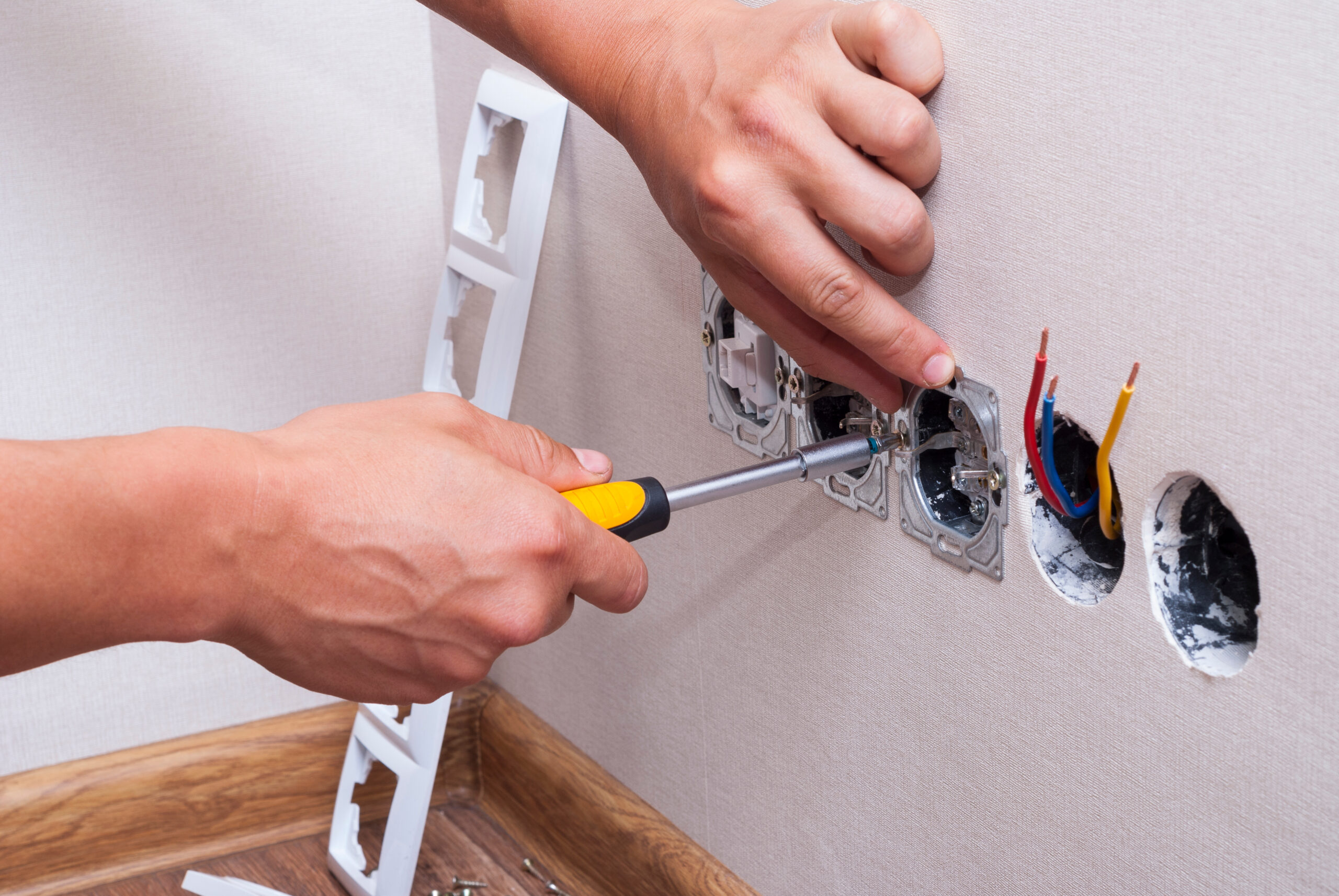 This is a picture for a blog about Residential home house wiring in Kansas City